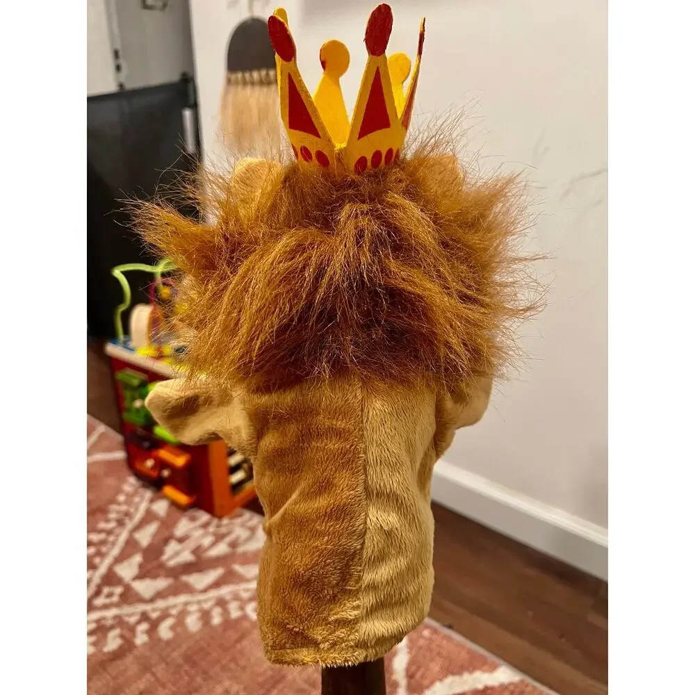 Restoration Hardware Baby & Child Circus Hand Puppets Lion Seal Set